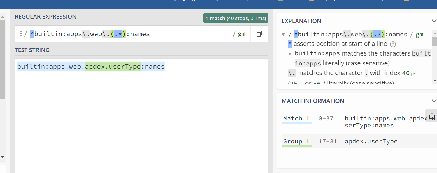 Screen-shot-of-RegEx101-website-showing-the-result-of-a-RegEx-pattern-in-Group-1-and-whole-match