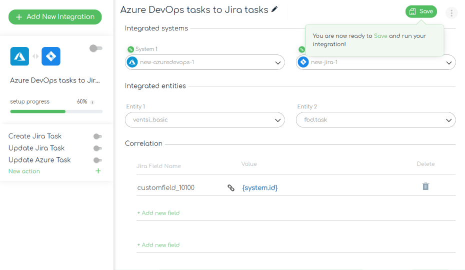  Jira Azure DevOps integration: Systems integration details 