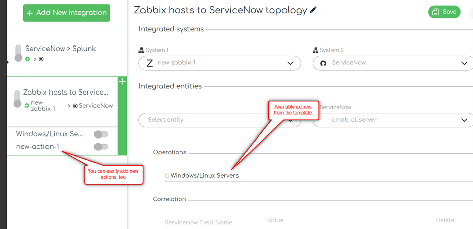 ZigiOps Zabbix ServiceNow integration: Zabbix hosts to ServiceNow topology transfer 