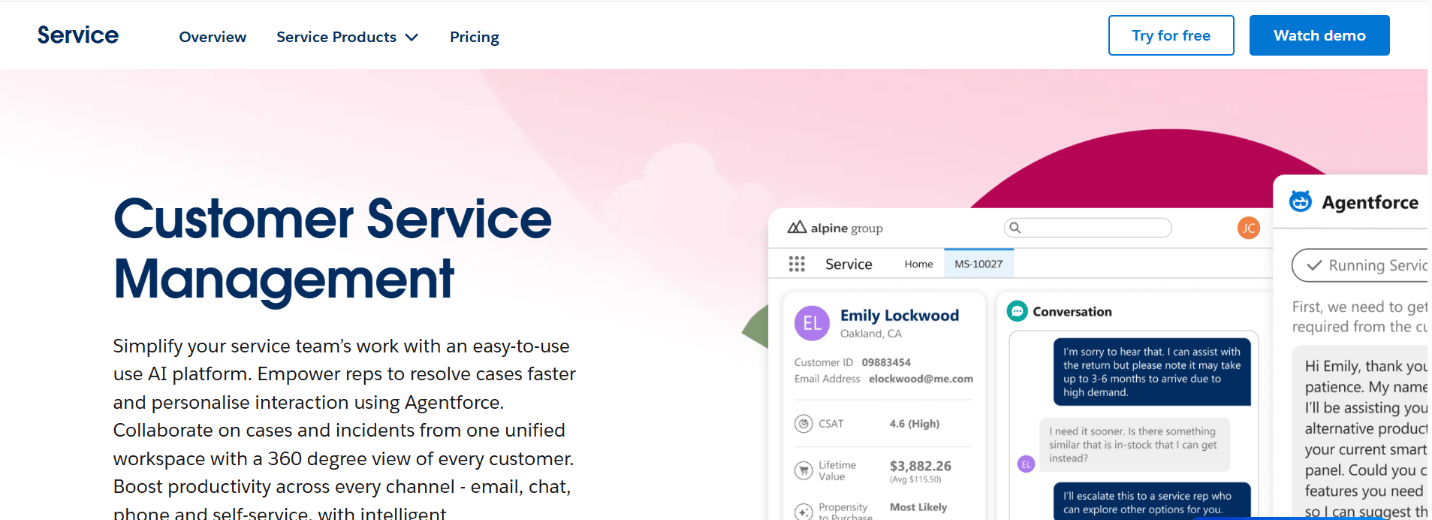 Salesforce Service Cloud