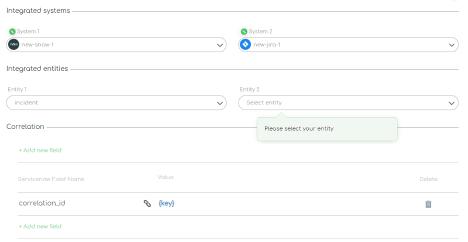 ZigiOps’ integration systems screenshot